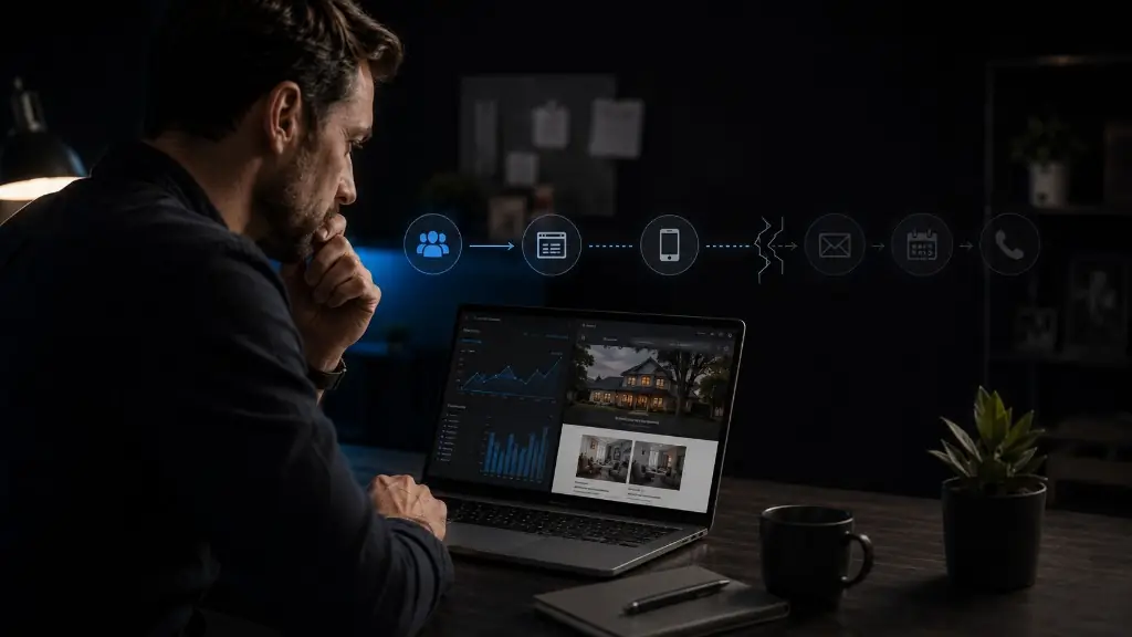 Planning visual for the next step after a contact message: priority list before more marketing spend
